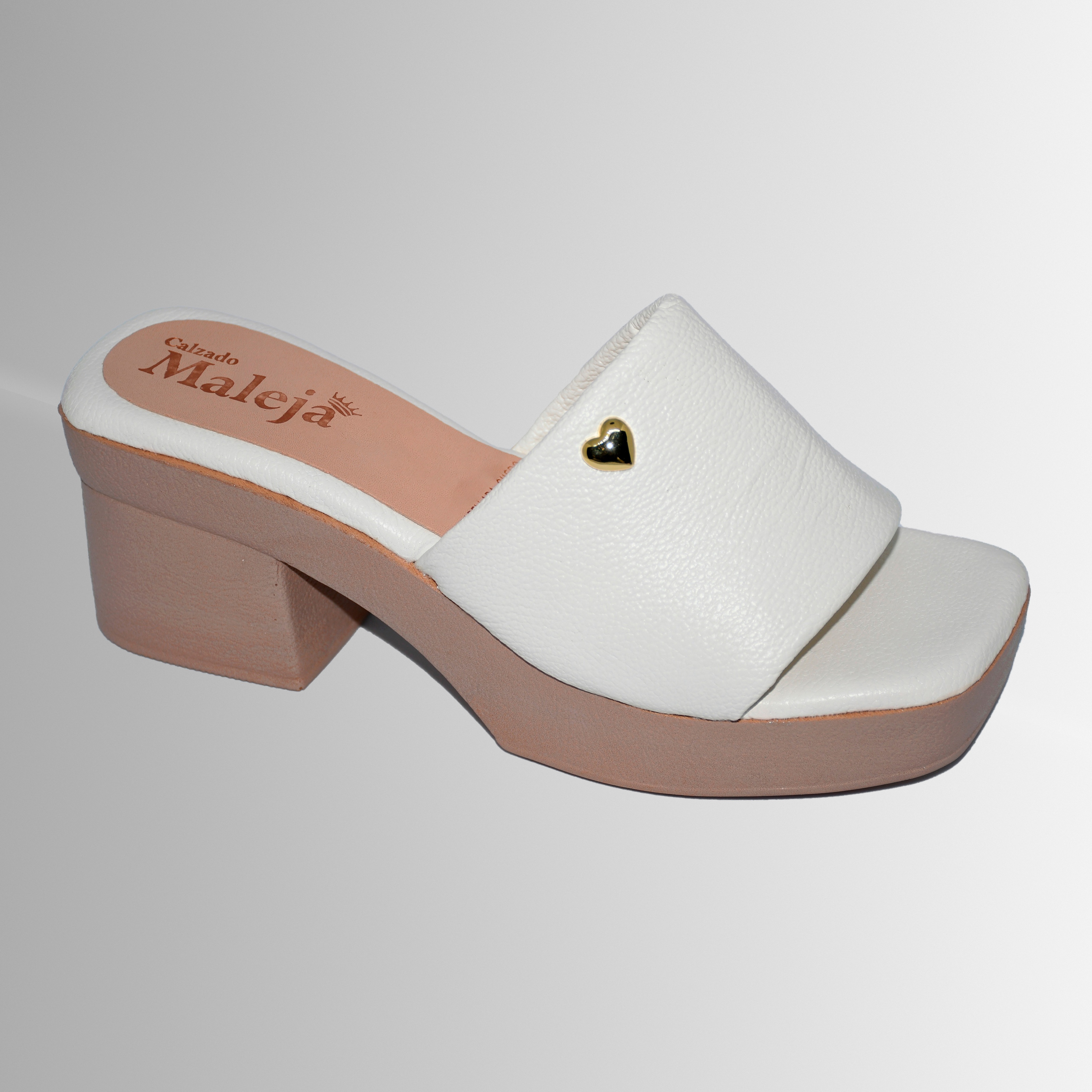 Tacón color Blanco